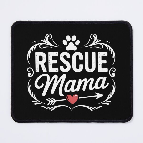 Item preview, Rescue Mama - Rescue Dog Lover Outfit Rescue Mom designed and sold by RuthGAArt.