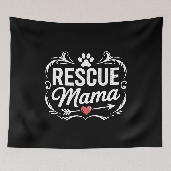 Item preview, Rescue Mama - Rescue Dog Lover Outfit Rescue Mom  designed and sold by RuthGAArt.