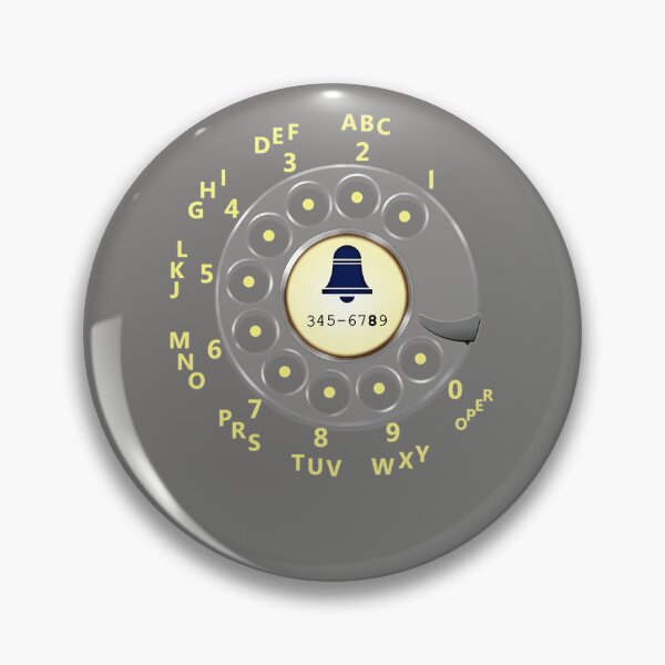 Item preview, RETRO ROTARY DIAL T-SHIRT designed and sold by IngridKlaus.