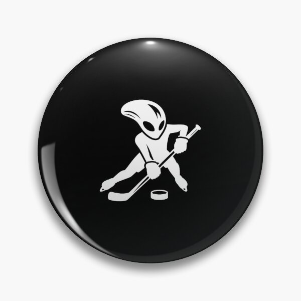 Item preview, Alien Ice Hockey Player Cool Cartoon designed and sold by CeciliaMay1.