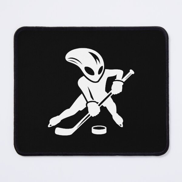 Item preview, Alien Ice Hockey Player Cool Cartoon designed and sold by CeciliaMay1.