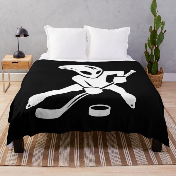 Item preview, Alien Ice Hockey Player Cool Cartoon designed and sold by CeciliaMay1.