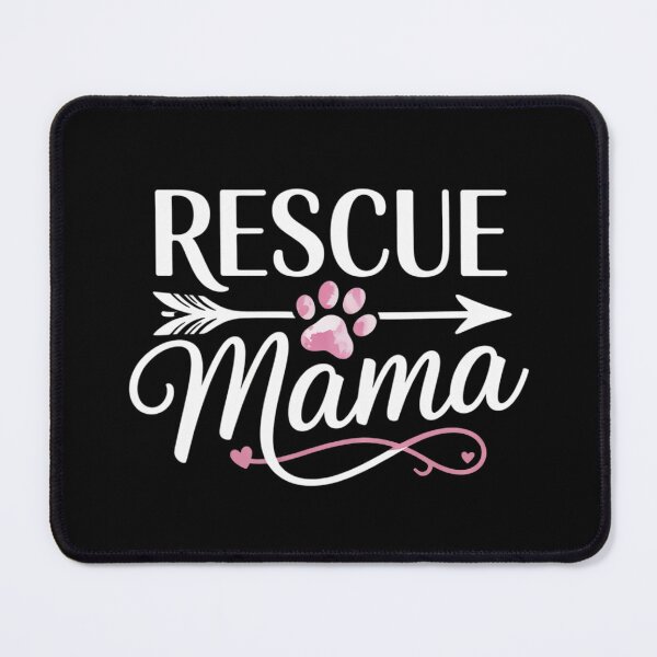 Item preview, Rescue Mama Pet Lovers Floral designed and sold by RuthGAArt.