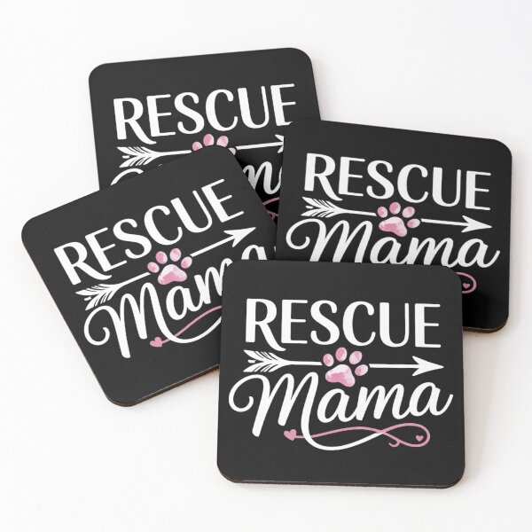 Item preview, Rescue Mama Pet Lovers Floral  designed and sold by RuthGAArt.