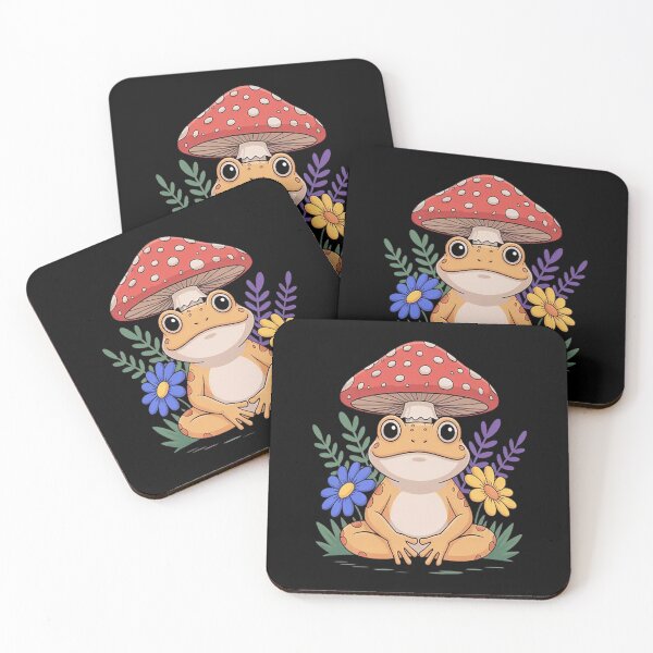 Item preview, Lying on Mushroom Cute Frog Lover designed and sold by gandebro.