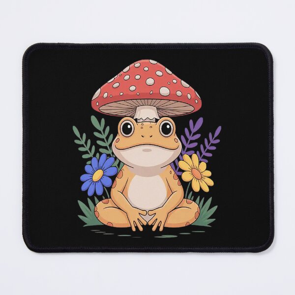 Item preview, Lying on Mushroom Cute Frog Lover designed and sold by gandebro.