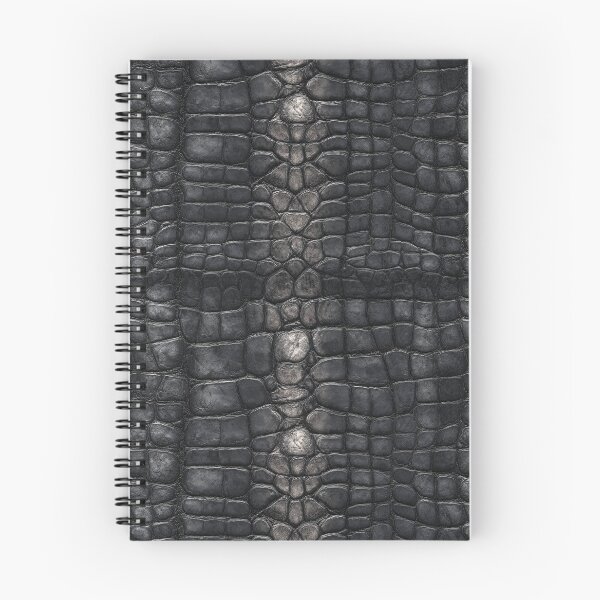 Item preview, Chic Dark-Hued Crocodile Skin Texture For Jungle Theme Fan designed and sold by RoyalStarsPatts.