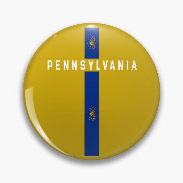 Item preview, Pennsylvania State Flag & Seal Cross - Keystone Pride T-Shirt Design designed and sold by mashmosh.
