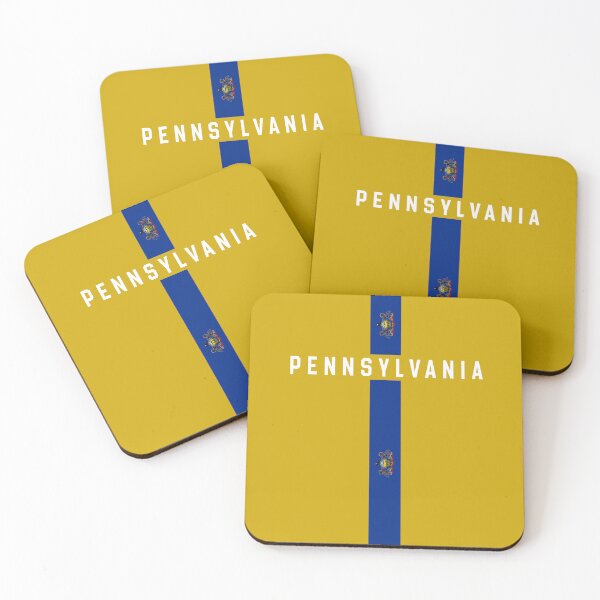 Item preview, Pennsylvania State Flag & Seal Cross - Keystone Pride T-Shirt Design designed and sold by mashmosh.