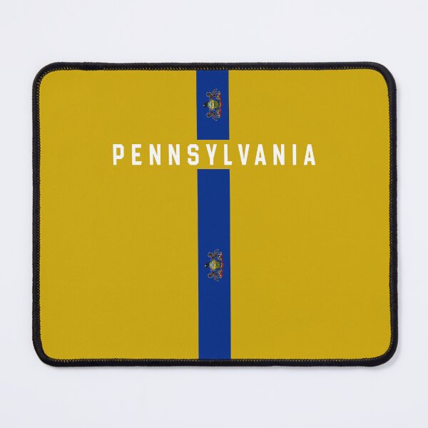 Item preview, Pennsylvania State Flag & Seal Cross - Keystone Pride T-Shirt Design designed and sold by mashmosh.