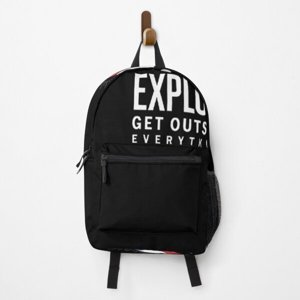 Item preview, Get outside explore everything for hiking and camping designed and sold by brinbotty.