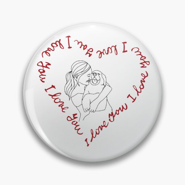Item preview, Mom & Dog Love – Heartfelt Pet Mama Design” designed and sold by Fouziaart08.
