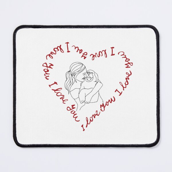 Item preview, Mom & Dog Love – Heartfelt Pet Mama Design” designed and sold by Fouziaart08.