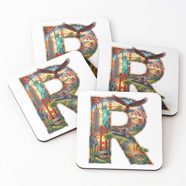 Item preview, The Alphabet of the USA - R designed and sold by Kaleddis.