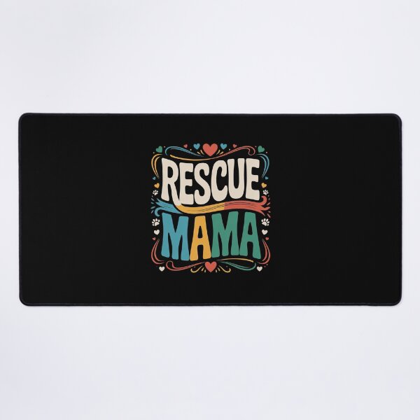 Item preview, Rescue Mama, Adopt Animal Rescue Shelter Save Pet  designed and sold by RsFilsingerArt.