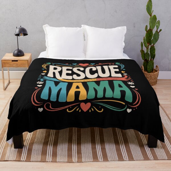 Item preview, Rescue Mama, Adopt Animal Rescue Shelter Save Pet  designed and sold by RsFilsingerArt.