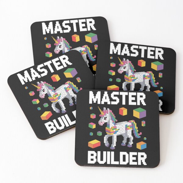 Item preview, Master Builder Building Blocks Bricks Unicorn designed and sold by gandebro.