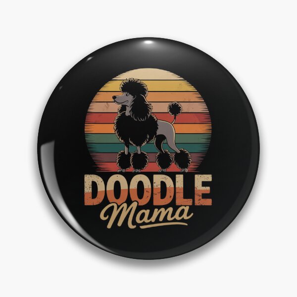 Item preview, Retro Best Doodle Mama Dog Mom Pet Owner Mommy Mother's Day  designed and sold by RsFilsingerArt.