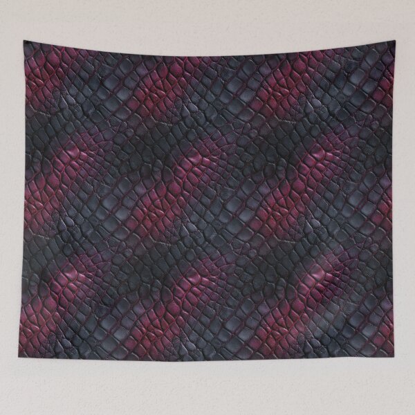 Item preview, Elegant Designer-Style Alligator Skin Pattern For Nature Print Fan designed and sold by RoyalStarsPatts.