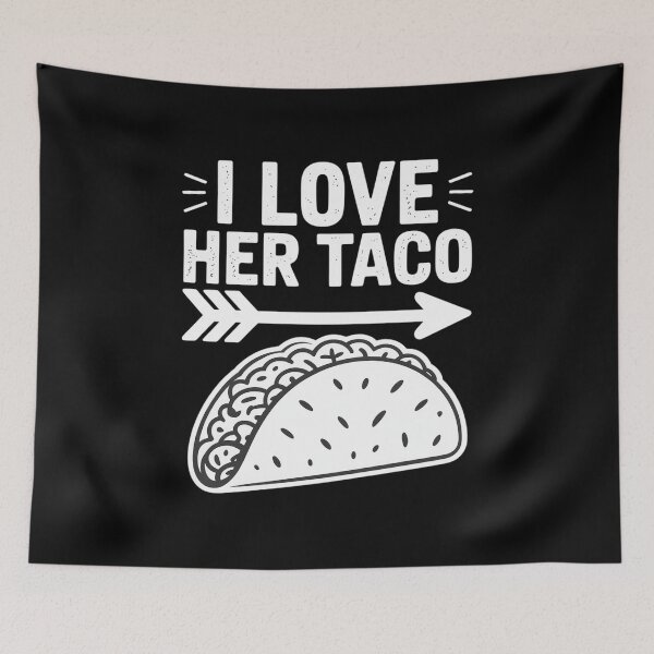Item preview, I Love Her Taco Matching Couple Cinco De Mayo Men Boyfriend designed and sold by andreaswest.