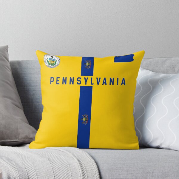 Item preview, Classic Pennsylvania Flag-Style Design with State Seal and Map designed and sold by mashmosh.