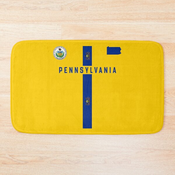 Item preview, Classic Pennsylvania Flag-Style Design with State Seal and Map designed and sold by mashmosh.