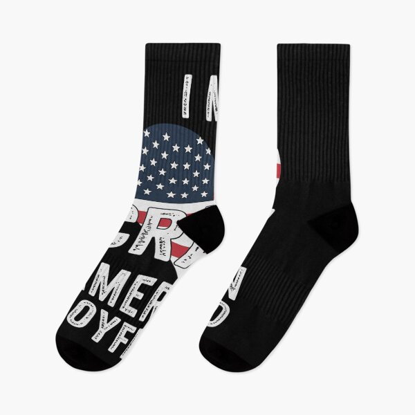Item preview, I Love My Crazy American Boyfriend   Flag Couple designed and sold by andreaswest.