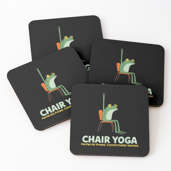 Artikelvorschau, Stuhl-Yoga-Übung Zen Fitness Workout Yoga-Lehrer entworfen und verkauft von TerryAnnie.