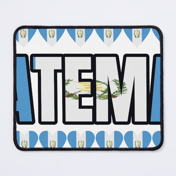 Item preview, Guatemala Flag Letters And Hearts designed and sold by TheIconSmith.