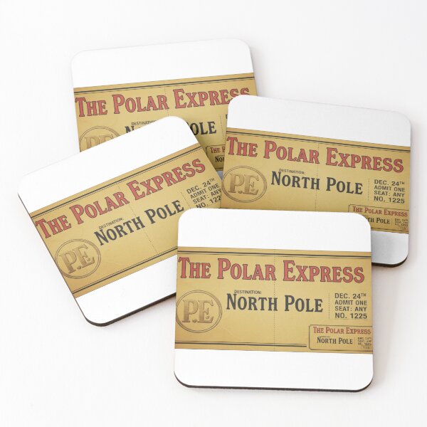 Item preview, "Polar Express Ticket Christmas Design - North Pole Train Gift" designed and sold by jkaestheticss.