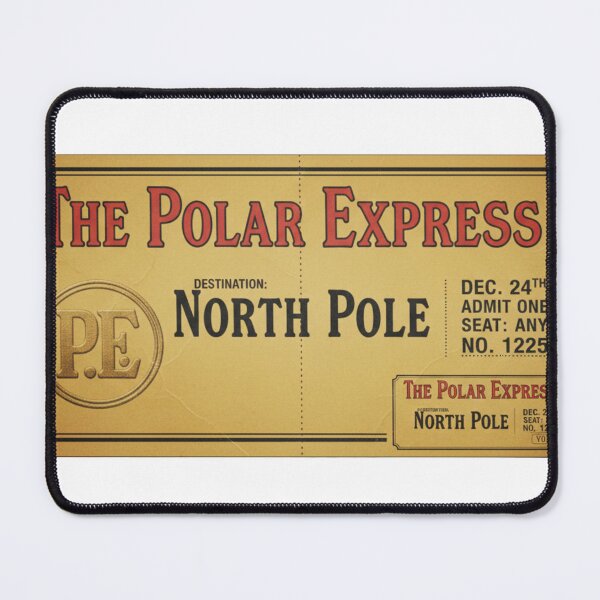 Item preview, "Polar Express Ticket Christmas Design - North Pole Train Gift" designed and sold by jkaestheticss.