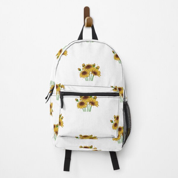 Item preview, Sparkling Sunflower Bouquet Glitter Botanical Floral Art designed and sold by HBDStudio.