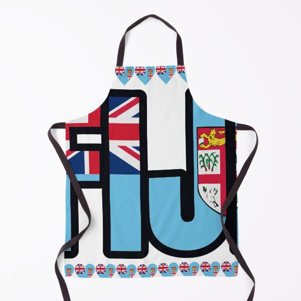 Item preview, Fiji Flag Letters And Hearts designed and sold by TheIconSmith.