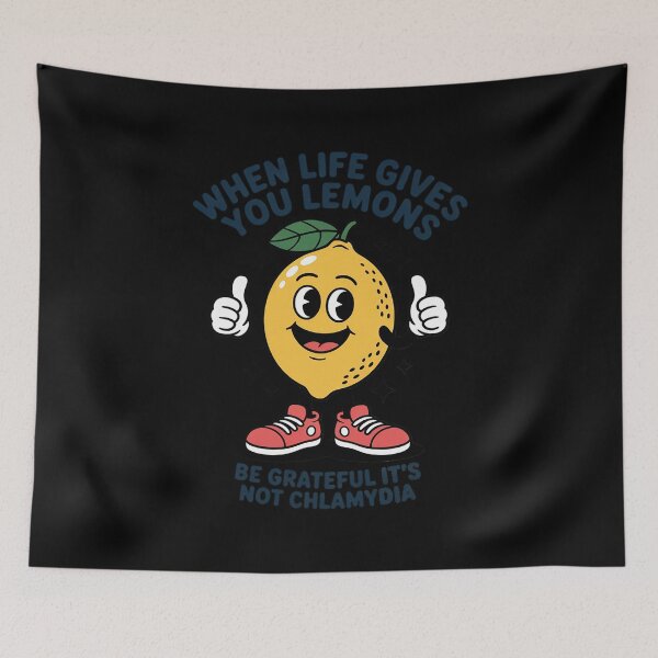 Item preview, Lemons and Chlamydia Absurd Offensive Meme Sarcastic Edgy designed and sold by andreaswest.