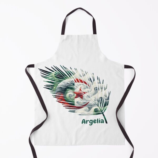 Item preview, Abstract Algeria Flag – Feather Design designed and sold by ArteJorge48.