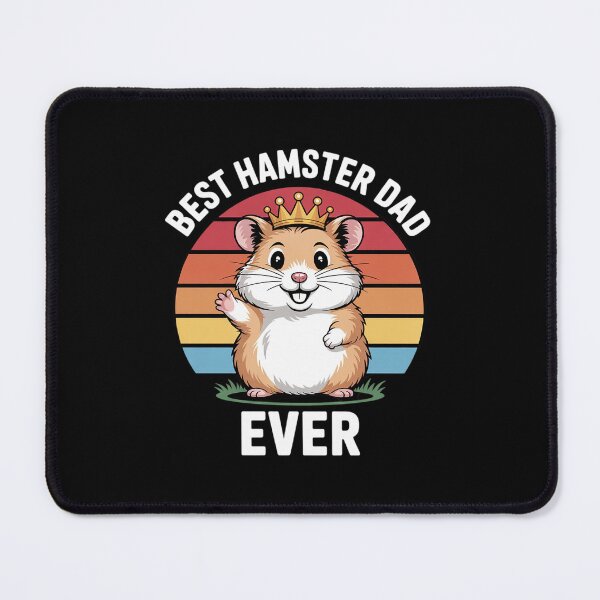 Item preview, Vintage Hamster Dad Pet Owner Animal Lover Fathers Day designed and sold by RsFilsingerArt.