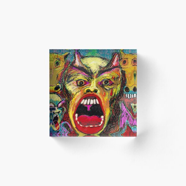 Minor Matter Music Video Still by iServalan Book of Immersion  Acrylic Block