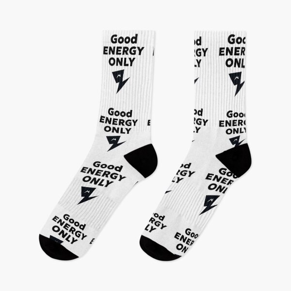 Item preview, Good Energy Only Positive Vibes Text Art designed and sold by Combat Skies.
