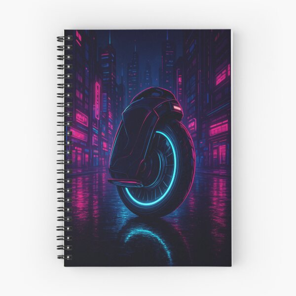 Item preview, Electric unicycle - neon version designed and sold by DamioPolArt.