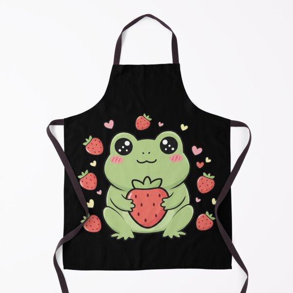 Item preview, Strawberry Mr. Frog – Cute Kawaii mr Frog Fruit T-Shirt designed and sold by harinshop ⭐⭐⭐⭐⭐.