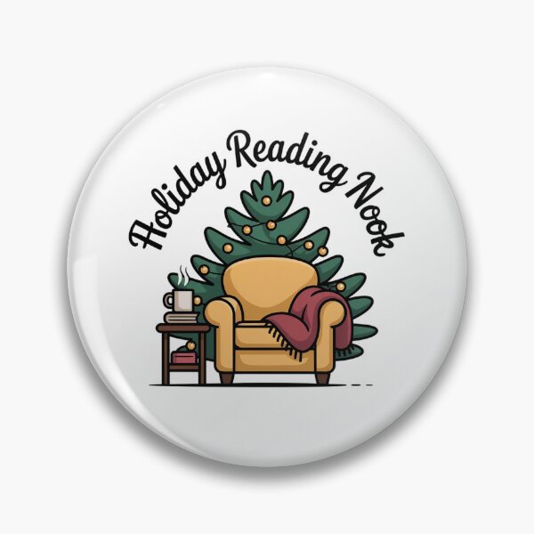 Item preview, Holiday Reading Nook Cozy Christmas designed and sold by MagicWander.