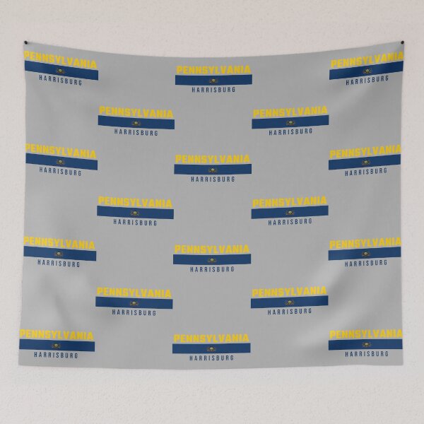 Item preview, Pennsylvania Pride | Harrisburg State Capital Flag Design designed and sold by mashmosh.