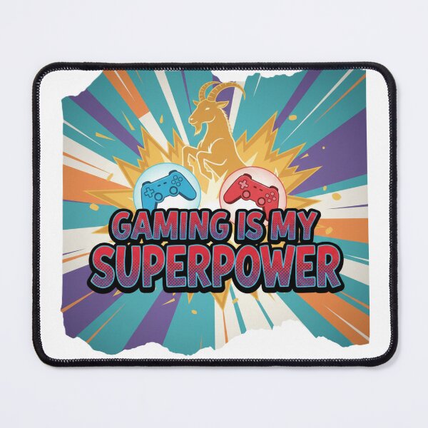 Item preview, Gaming Is My Superpower – Comic Gamer Tee designed and sold by LoganDzign.