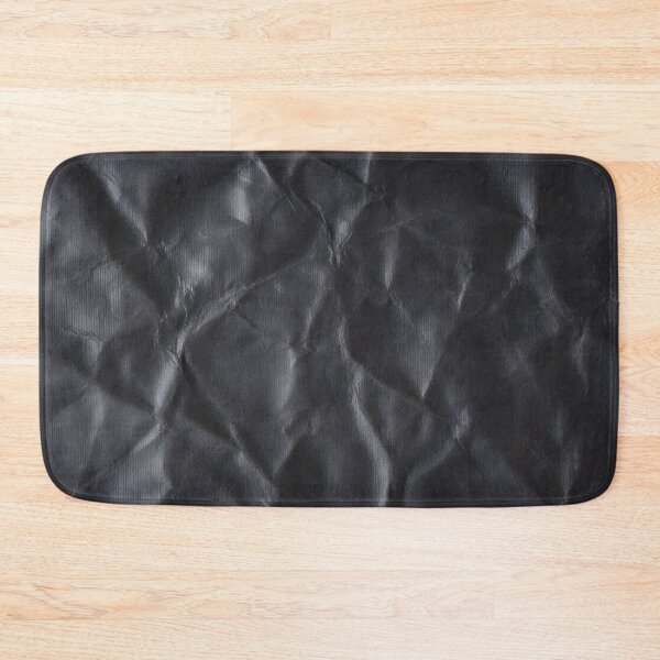 Item preview, Crumpled Black Paper Texture with White Border Contrast designed and sold by SplashTastic.