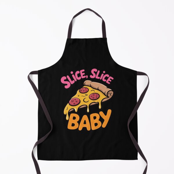 Item preview, Slice Slice Baby Pizza Pun designed and sold by andreaswest.