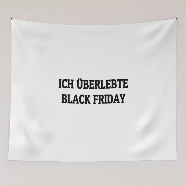 Item preview, I Survived Black Friday white designed and sold by WakameDragon.