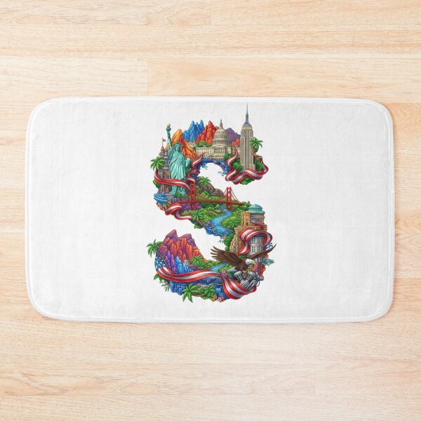 Item preview, The Alphabet of the USA - S  designed and sold by Kaleddis.