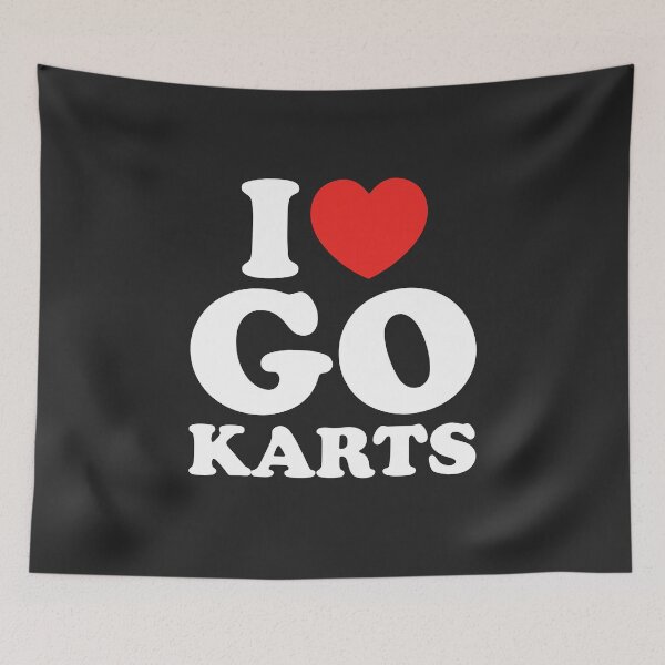 Item preview, I Love Go Karts designed and sold by shitpostee.