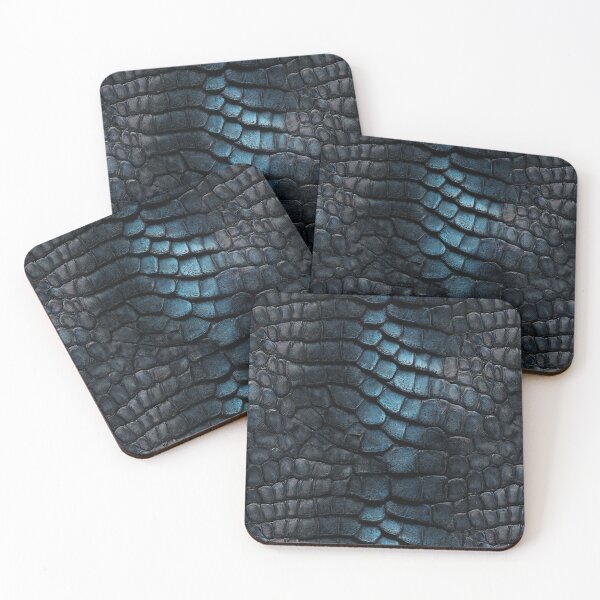 Item preview, Elegant Exotic-Elegance Crocodile Skin Pattern For Jungle Theme Fan designed and sold by RoyalStarsPatts.