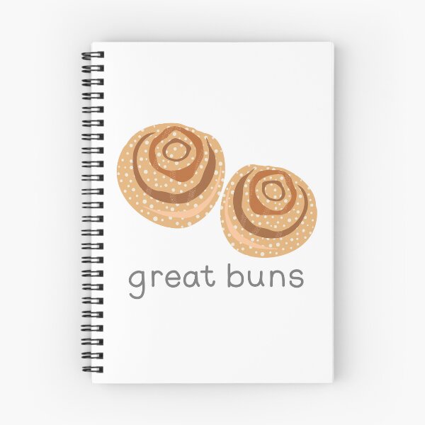 Item preview, Great Buns Baking Humor Swedish Cinnamon Buns designed and sold by Stick People Designs.